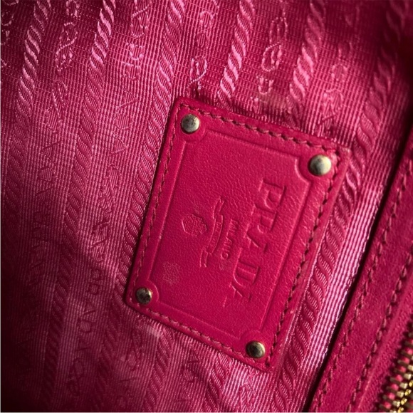 Prada Pink Leather Clutch - Picture 10 of 13